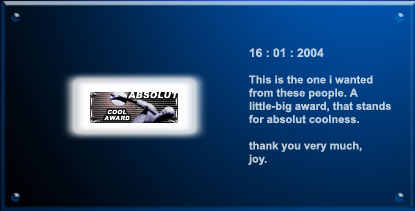 The little Big "Absolut Cool Award"