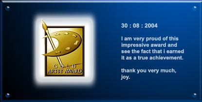 The Artsy Award in Gold