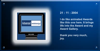 Advanced Webdesign Award