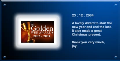 The Golden Web Awards