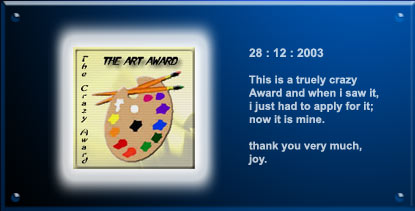 The Crazy Art Award